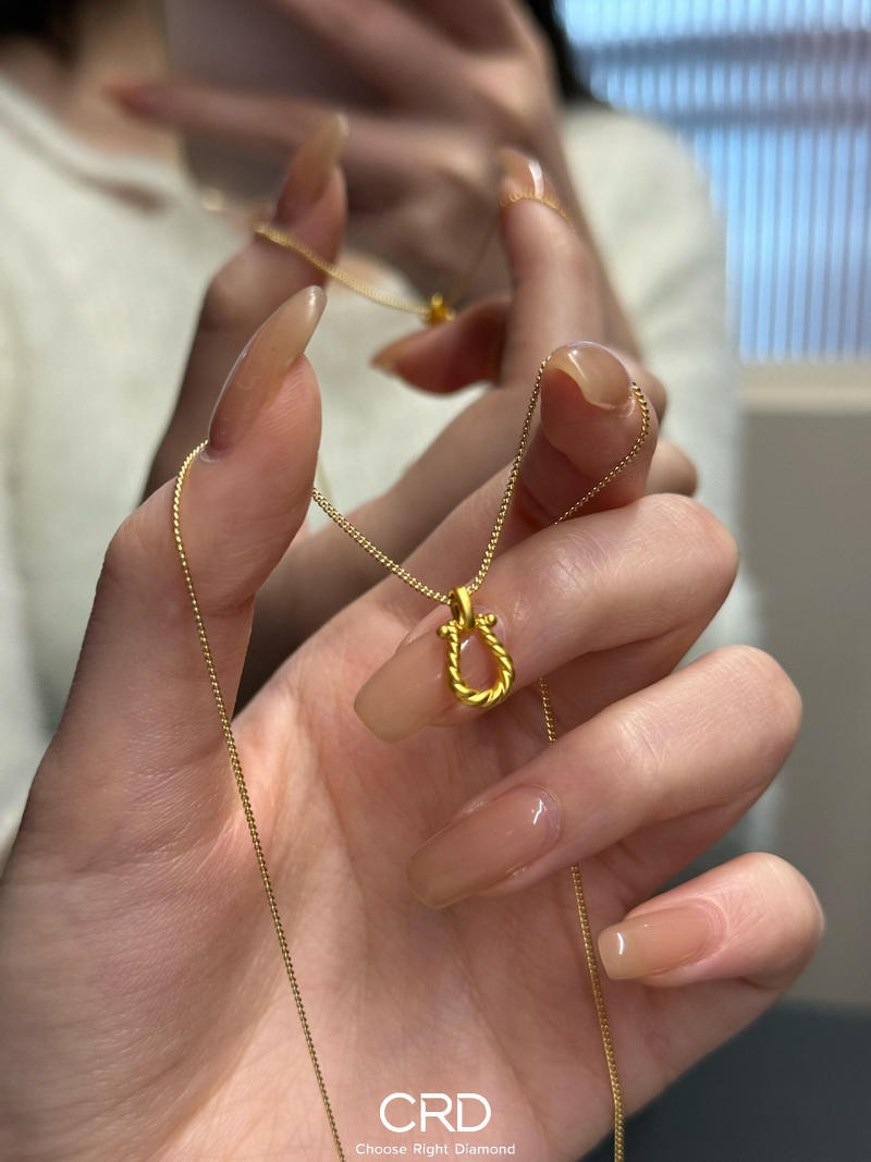 CRD黄金吊坠