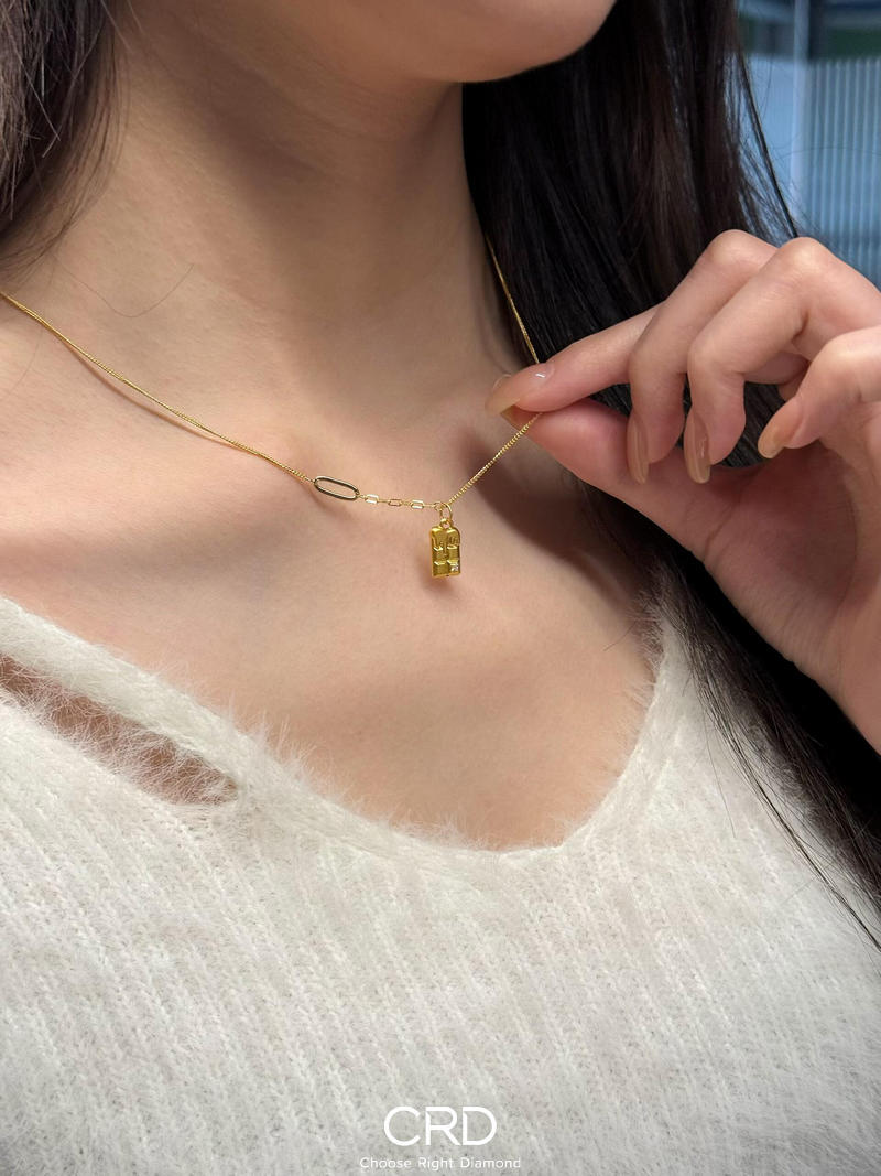 CRD黄金吊坠