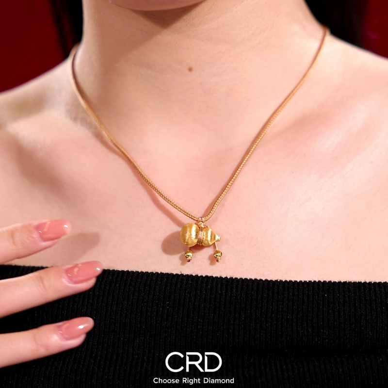 足金吊坠 CRD足金吊坠