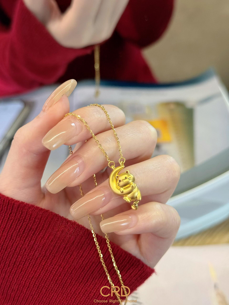 CRD黄金吊坠