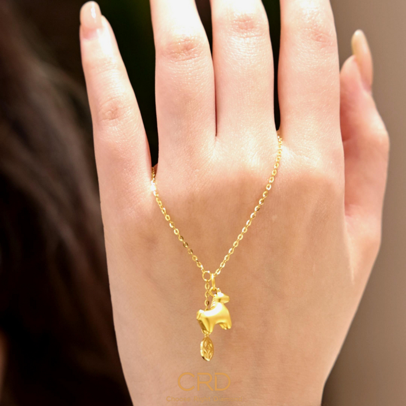 CRD黄金吊坠