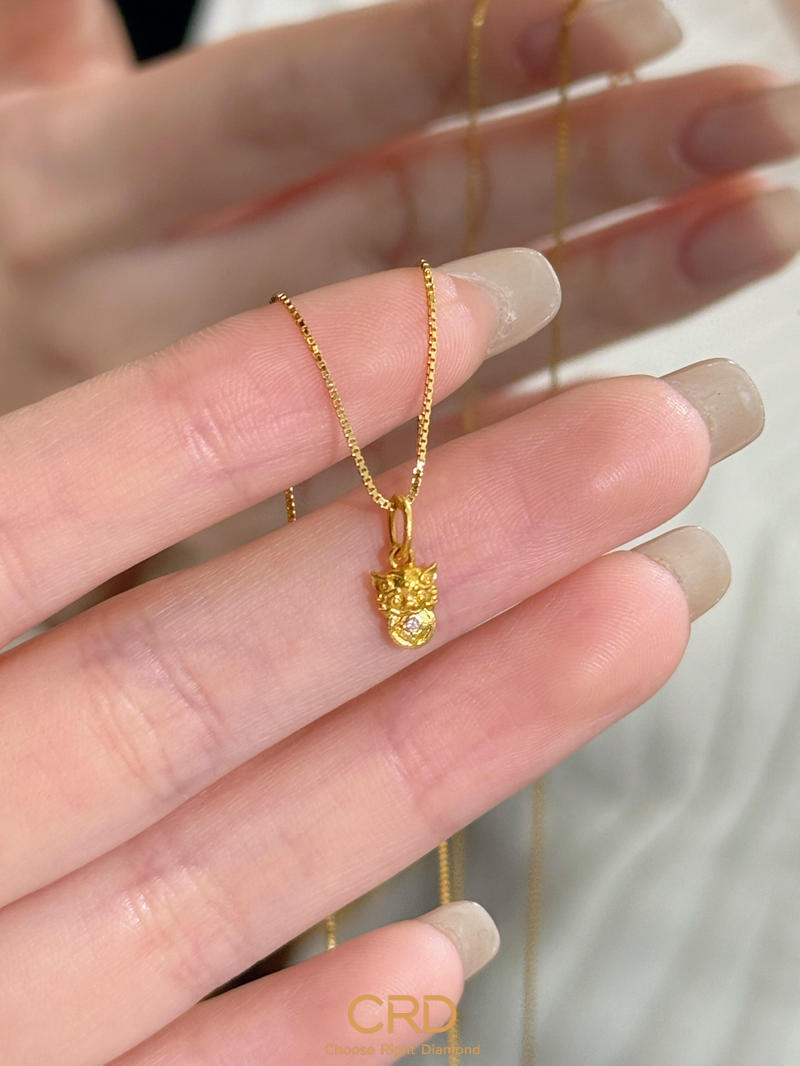 CRD黄金吊坠
