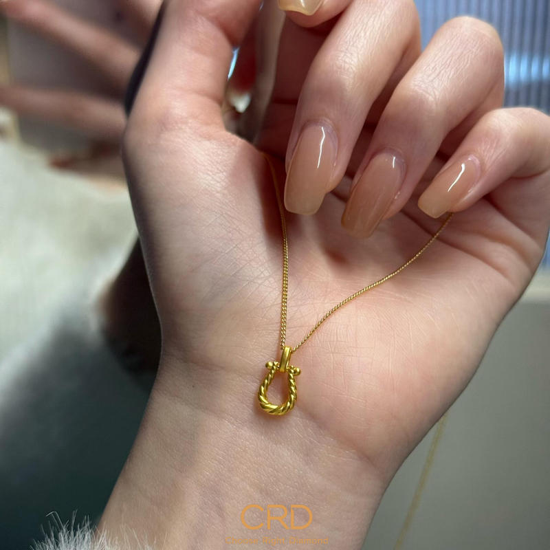 CRD足金吊坠