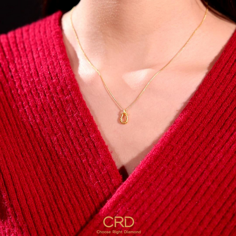 CRD黄金吊坠