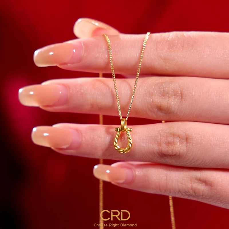 CRD黄金吊坠