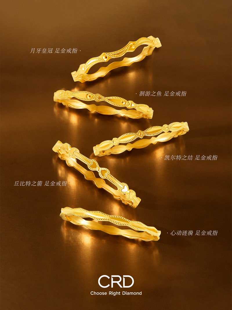 CRD黄金戒指